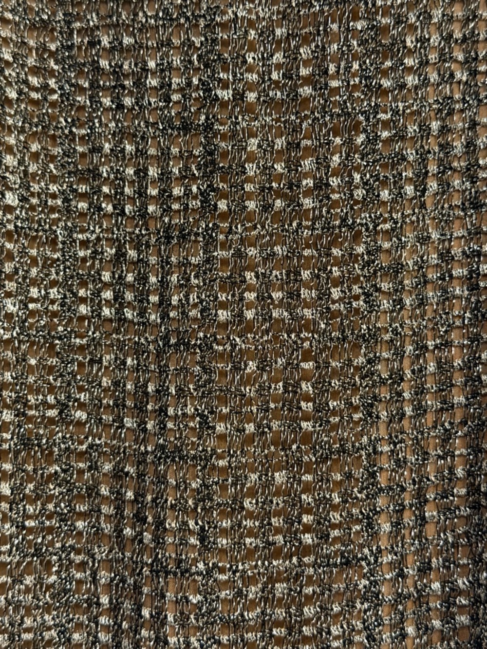 CARMEN MARC VALVO High Low Black and Gold Dress Unique 4 - Picture 12 of 12